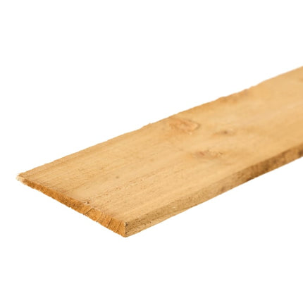22mmx125mm Green Treated Feather Edge Fence Board 1800mm