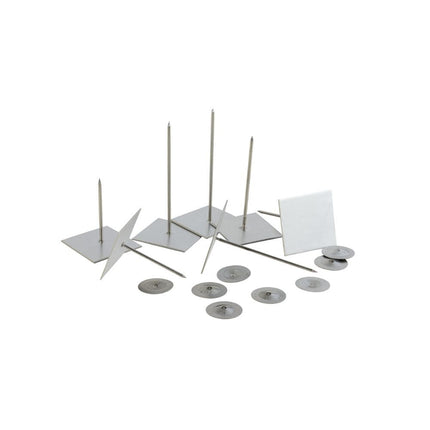 Self Adhesive Stick Pins C/W Washer 160mm (250/box)