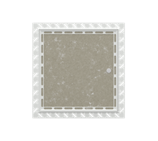 FlipFix Dual Purpose 1 Hour Fire Rated Beaded Frame Plasterboard Face 450mmx450mm