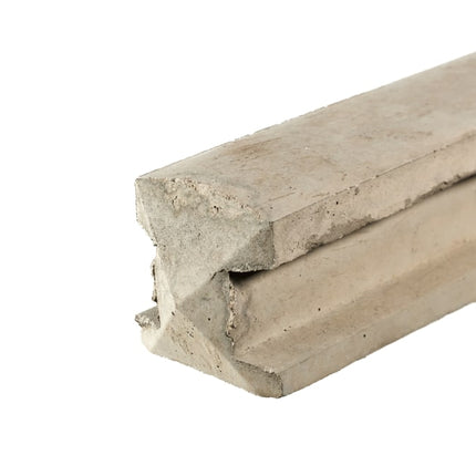6ft Slotted Concrete Intermediate Fence Post 94mmx109mmx1830mm