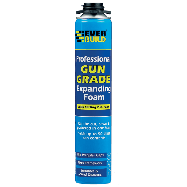 Everbuild Expanding Foam Gun Grade 750ml