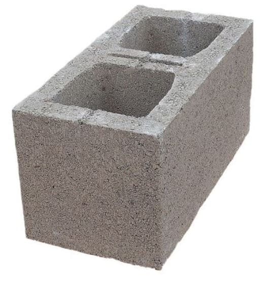 Hollow Dense Concrete Block 215mm 7.3n