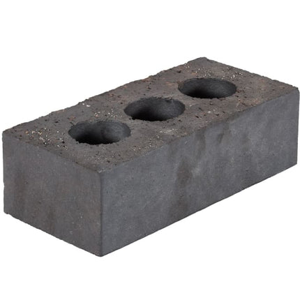 Class B Engineering Brick Smooth Blue Perforated 65mm