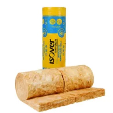 25mm Isover Acoustic Partition Roll- Pallet Deal- 24 Rolls Per Pallet