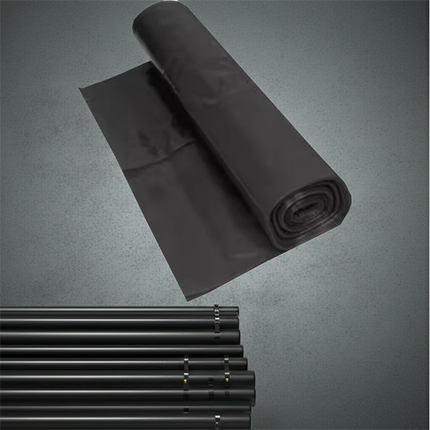 1000 gauge Black Polythene Damp Proof Membrane (DPM) 4m x 25m (Copy)