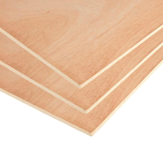 12mm Structural Hardwood Plywood Sheet 2440x1220x12mm (75 Per Pack-Full Pallet Deal)