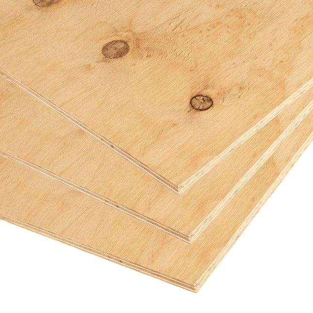 12mm Elliotis Softwood Pine Structural Plywood 2440x1200x12mm (75 Per Pack-Full Pallet Deal)