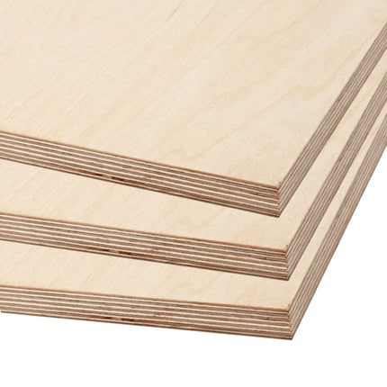 12mm Birch Plywood Throughout BB/BB 2440x1220x12mm (33 Per Pack-Full Pallet Deal)