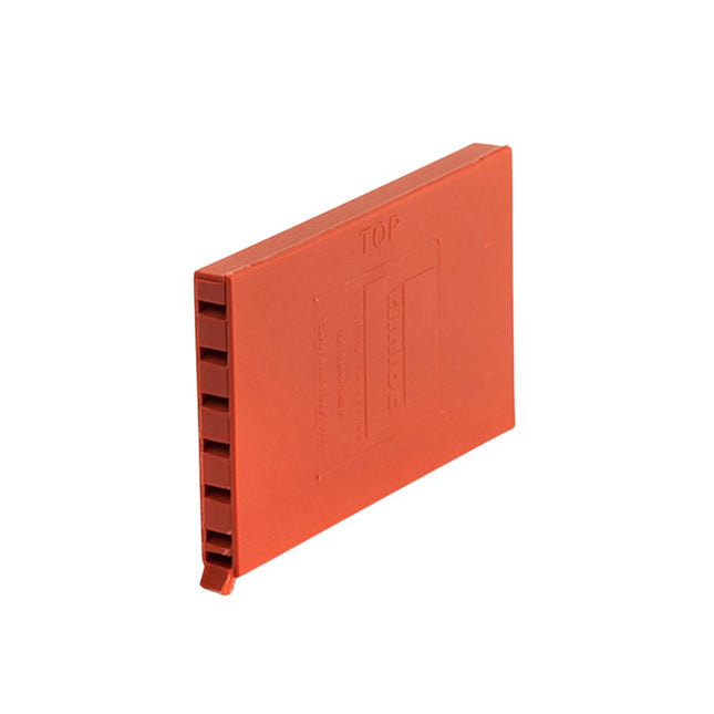 10mmx65mm Cavity Wall Brick Weep Vent (Terracotta)