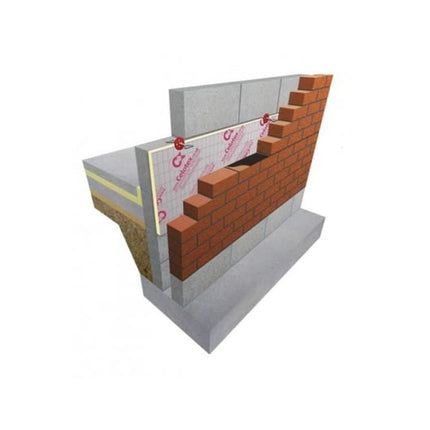 100mm Celotex CW4100 Cavity Wall Insulation Board 1200mm x 450mm (3.24m2/Pack)