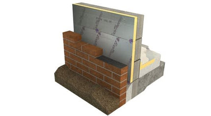 75mm EcoTherm Eco-Cavity Wall Insulation Board 1200mm x 450mm (3.24m2/Pack)