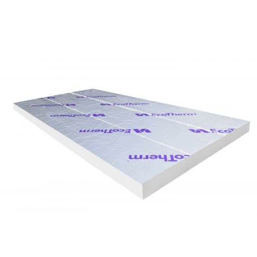 140mm EcoTherm Eco-Versal PIR Insulation Board 2400mm x 1200mm