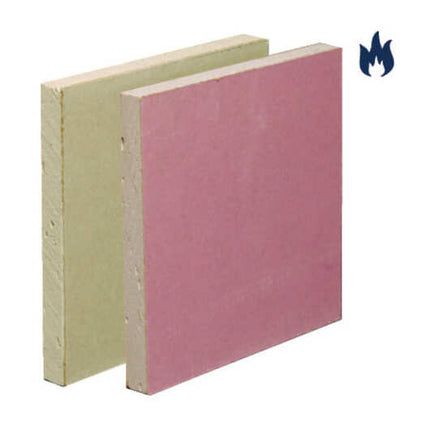 15mm Gyproc FireLine Board Tapered Edge Plasterboard 2400mm x 1200mm