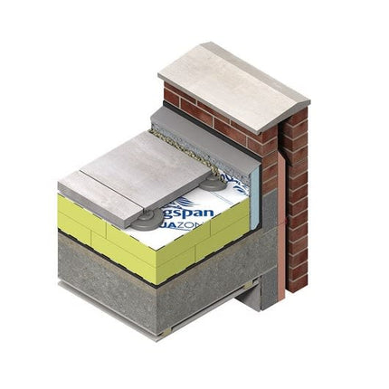 1250x600x50mm Kingspan GreenGuard Extruded Polystyrene Insulation 300kpa (6m2/Pack)