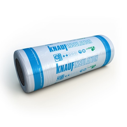 200mm Knauf Earthwool Loft Roll 44 Insulation Combi-Cut (6.84m2/Roll)
