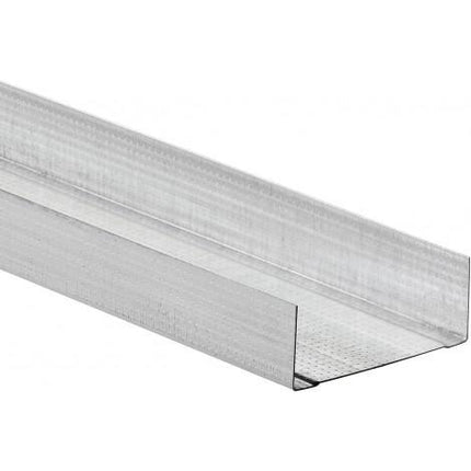 52mm Metal Deep Track 3000mm (10/Pack)