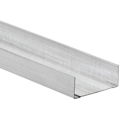 52mm Metal Deep Track 3000mm (10/Pack)